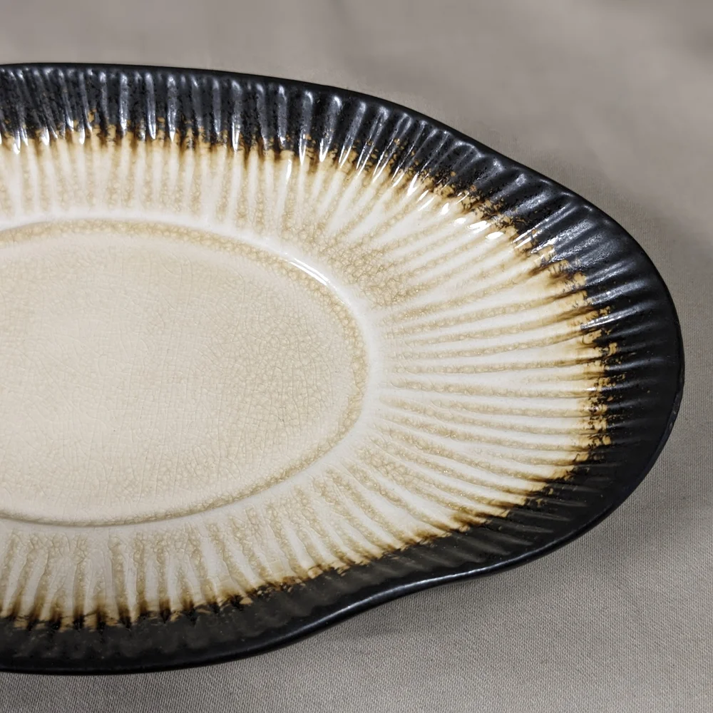Kon Tiki Cream by Caldo Freddo Fine Ceramic - Discontinued 2008